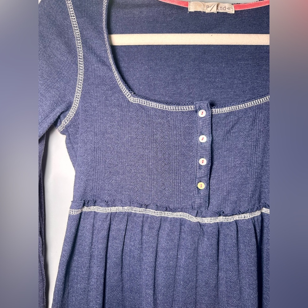 Babydoll Henley Top - Picture 4 of 6